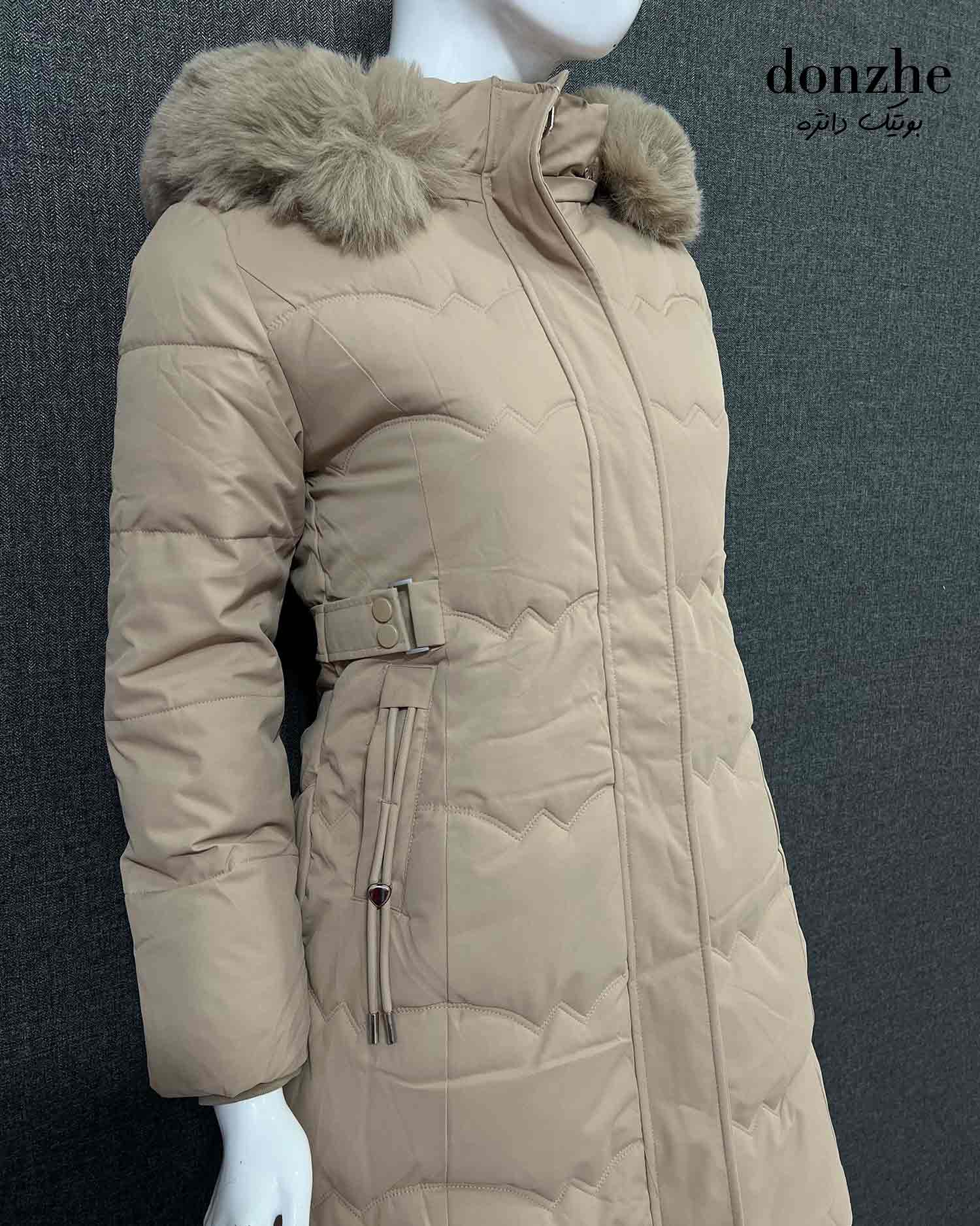 تصویر کاپشن بالی مدل بلند 